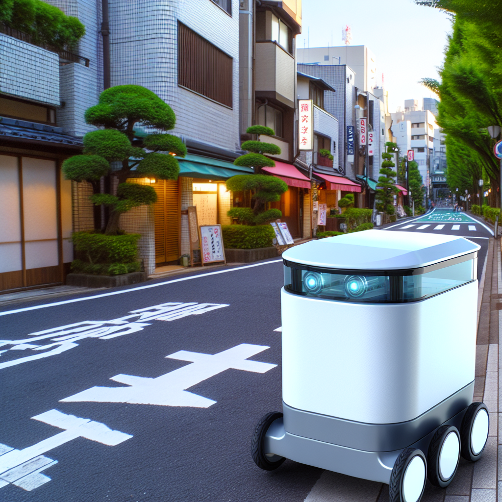 自動配送ロボット